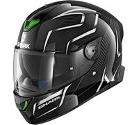 Casco integrale Shark SKWAL 2 FLYNN 2017 Nero Bianco Antracite XS