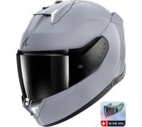 Shark Skwal i3 Dark Shadow Edition Casco, grigio, taglia S per maschi