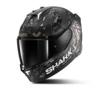 Casco Integrale Shark Skwal i3 Hellcat Mat Nero/Cromo/AntraciteL Nero,Cromo,Antracite