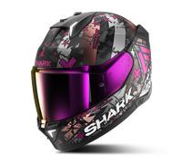 Casco Integrale Shark Skwal i3 Hellcat Mat Nero Cromo/ArgentoS Nero Cromo,Argento