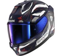 Casco Integrale Shark Skwal i3 Linik Blu Bianco Rosso Opaco S