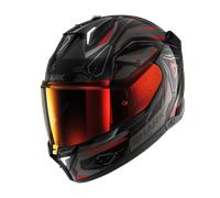 Shark Skwal i3 Linik Casco, nero-grigio-rosso, taglia XL