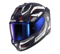 Casco Integrale Shark Skwal i3 Linik Mat Opaco Blu/Bianco/RossoS Opaco Blu,Bianco,Rosso
