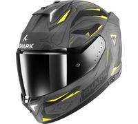 Casco Integrale Shark Skwal i3 Linik Nero Antracite Giallo Opaco M