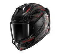 Shark Skwal i3 Linik, casco integrale S male Nero/Grigio/Rosso