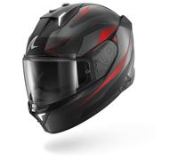 SHARK Casco integrale Skwal i3 Mekarium Nero/Antracite/Rosso XL Uomo