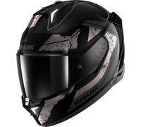 Casco Integrale Shark Skwal i3 Rhad Nero Chrome Antracite XS