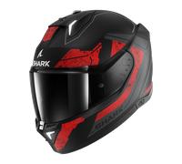 Casco Integrale Shark Skwal i3 Rhad Nero Opaco/Cromo/RossoXL Nero Opaco,Cromo,Rosso