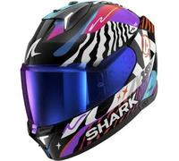 SHARK Casco Integrale Skwal I3 Speed-Fancy Bianco Blu Viola Taglia M