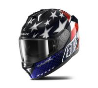 Casco Integrale Shark Skwal i3 Us Flag CarbonioM Carbonio