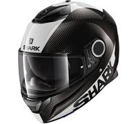 Casco integrale Shark Spartan Carbon 1.2 Skin in carbonio Bianco Argento S