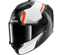 Casco Integrale Shark Spartan Gt Pro Carbon Dokhta Bianco Arancio XL
