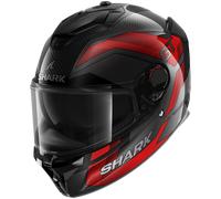 Casco Integrale Shark Spartan Gt Pro Carbon Ritmo Rosso Chrome XL