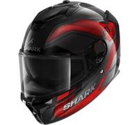 Casco Integrale Shark Spartan Gt Pro Carbon Ritmo Rosso Chrome XS