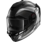 Casco Integrale Shark Spartan Gt Pro Carbon Ritmo Silver Chrome Opaco XS