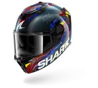 Casco Integrale Shark SPARTAN GT PRO CARBON SPEED-VIB Carbon Blue Red