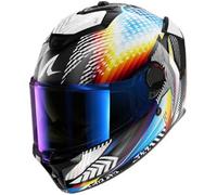 Casco Integrale Shark Spartan Gt Pro Carbon Sthyr Carbon Bianco Cromato Lucido S