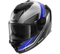 Casco Integrale Shark Spartan Gt Pro Toryan Antracite Blu Nero Opaco XL