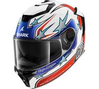 Casco Integrale Shark Spartan Gt Pro Flagstaff Bianco Rosso Blu XS