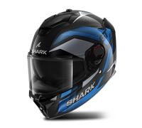 Casco Integrale Shark Spartan GT Pro Ritmo Blu CromoS Blu Cromo