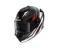 Casco integrale Shark SPARTAN GT PRO TORYAN Mat in fibra Nero Arancione Argento S