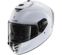 Casco Integrale Shark Spartan Rs Blank Bianco Silver Lucido S