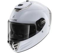 Casco Integrale Shark Spartan Rs Blank Bianco Silver Lucido XS