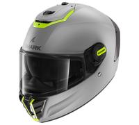 Casco Integrale Shark Spartan Rs Blank Sp Silver Giallo Opaco L