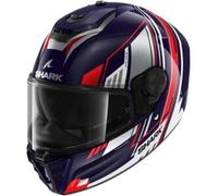 Casco Integrale Shark Spartan Rs Byrhon Blu Bianco Chrome XXL