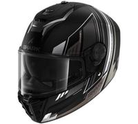 Casco Integrale Shark Spartan Rs Byrhon Nero Antracite Chrome Opaco S