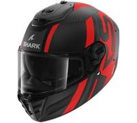Casco Integrale Shark Spartan Rs Carbon Antracite Rosso Opaco XXL
