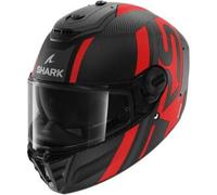 Casco Integrale Shark Spartan Rs Carbon Antracite Rosso Opaco XXL