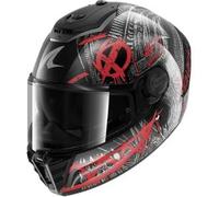 SHARK Casco Integrale SPARTAN RS Carbon Shiever – Carbonio Rosso/Nero Taglia XL