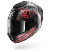 SHARK - Casco integrale SPARTAN RS Carbon SHIEVER - Rosso/Nero - Taglia S