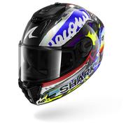 Casco Integrale Shark SPARTAN RS CARBON STREETRUSH Carbon Blue Chrom