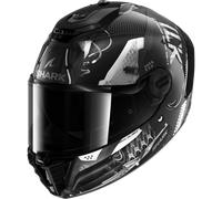 Casco Integrale Shark Spartan Rs Carbon Antracite Silver L