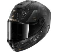 Shark Spartan RS Xbot Carbon Casco, nero-grigio, taglia XS per maschi