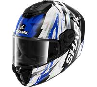 Casco Integrale Shark Spartan Rs Hibolt Nero Blu Cromato M
