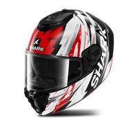 Casco Integrale Shark Spartan Rs Hibolt Nero Rosso Cromato S