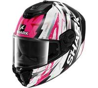 SHARK, Casco Moto Integrale SPARTAN RS HIBOLT Black Violet Chrome KVU, S