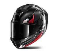Shark Spartan RS Byrhon Casco, nero-rosso, taglia XL per maschi