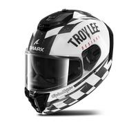 Shark Spartan RS Raceshop Casco, nero-bianco, taglia XS per maschi