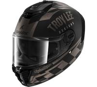 Casco Integrale Shark Spartan RS Raceshop Mat Nero Antracite Argento M