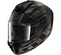 Casco Integrale Shark Spartan Rs Raceshop Nero Antracite Silver Opaco XXL