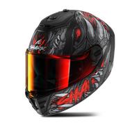 Casco Integrale Shark Spartan RS Shaytan Nero/Antracite/RossoS Nero,Antracite,Rosso