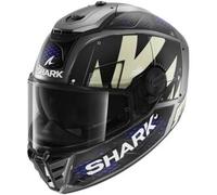 Casco Integrale Shark Spartan Rs Stingrey Nero Antracite Blu Opaco XL