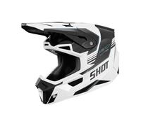 Casco integrale Shot Race Gear Lite-S10 Blanc