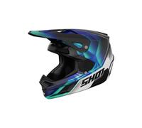 Casco integrale shot speed olymp blu brillante