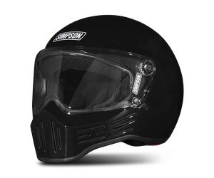 Casco Integrale Simpson M30 Tinta Unita NeroM Nero