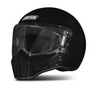 Casco Integrale Simpson M30 Tinta Unita NeroXL Nero